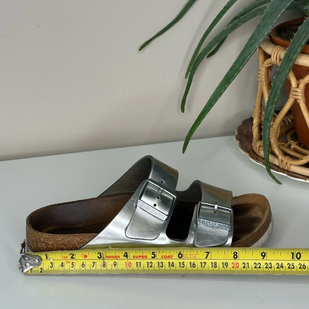Birkenstock Shoes Birkenstock Arizona Chunky Sandals Silver — free download